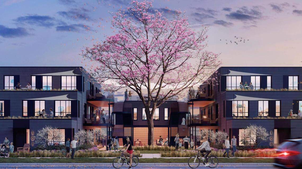 Boise developer Michael Hormaechea proposes to build 17 apartments on a parcel at 1715 W. Idaho St. in Boise’s West Downtown, in a project it calls McCarty Flats. Most would be for people who earn less than the area median income. The proposal came in response to a request for developers’ proposals issued by the city’s urban renewal agency, the Capital City Development Corp.