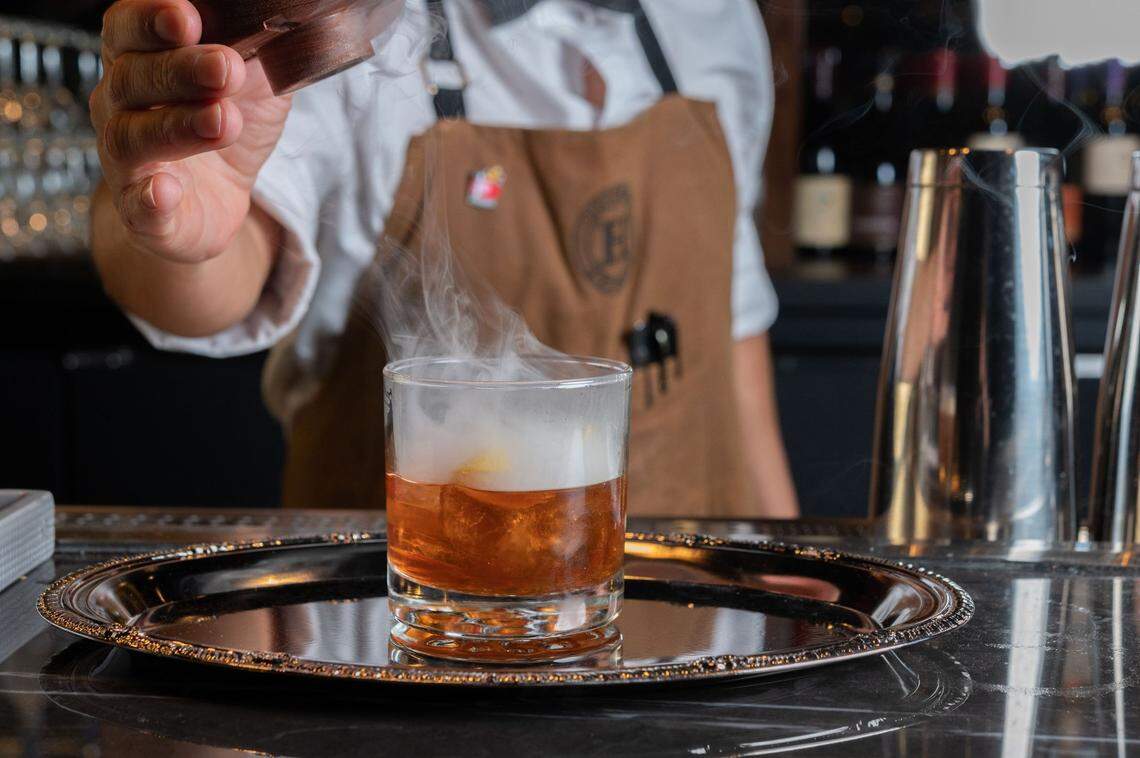 Smoked cocktails will be part of the bar experience.