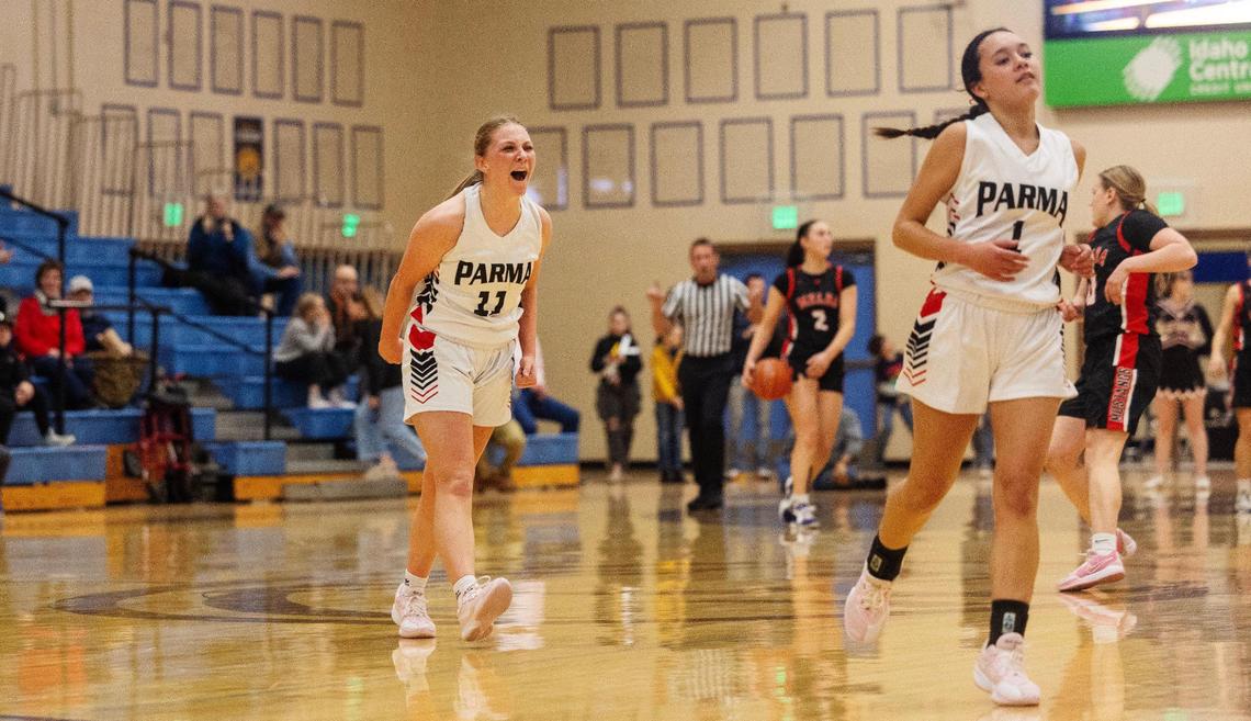 Senior Haylee Gentry (11) and the Parma girls basketball team are the No. 2 seed at the 3A state tournament.