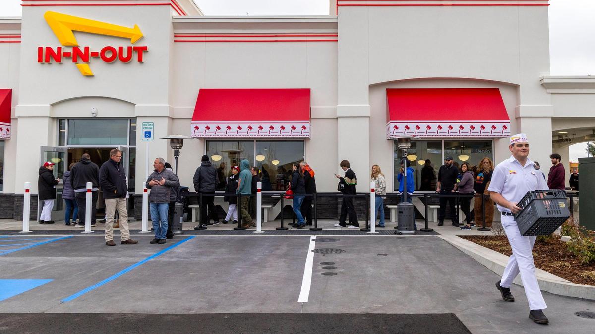 When In-N-Out opened in Meridian, people waiting in line for hours at The Village at Meridian. Some fans camped overnight in the parking lot, while others arrived at the break of dawn.