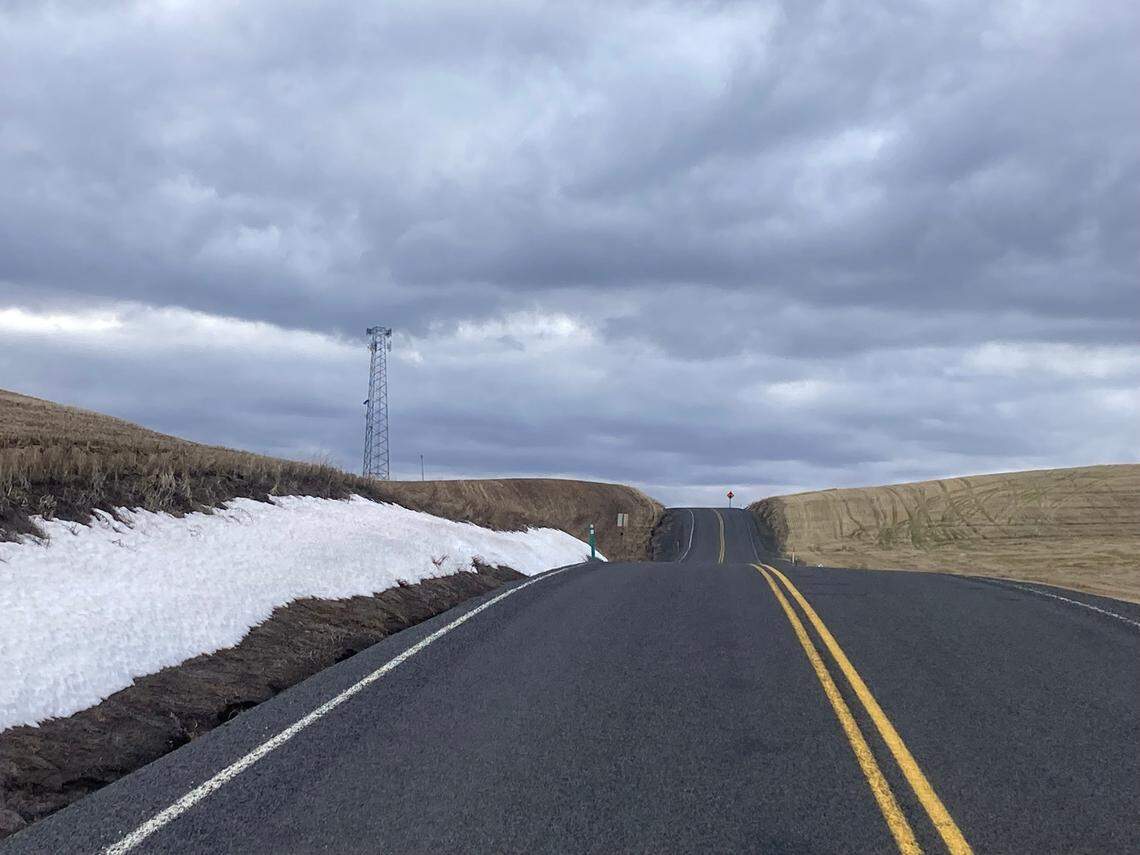 A cellphone tower near Colton, Washington. 