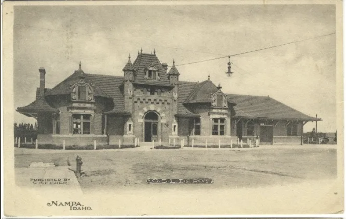 Union Pacific had planned to demolish the Nampa train depot in the 1970s, but preservationists saved the building and turned it into a museum instead.