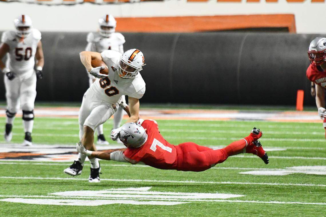 Sophomore receiver Tanner Conner had two receptions for 39 yards in Idaho State’s 45-10 victory over Western State Colorado University on Aug. 31.