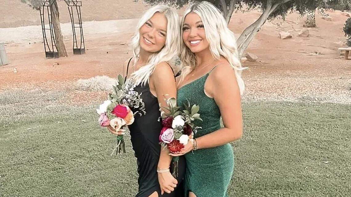 Madison Mogen, left, and Kaylee Goncalves, both 21, were best friends and two of the four University of Idaho students killed in a November 2022 attack at the off-campus house where they lived in Moscow.