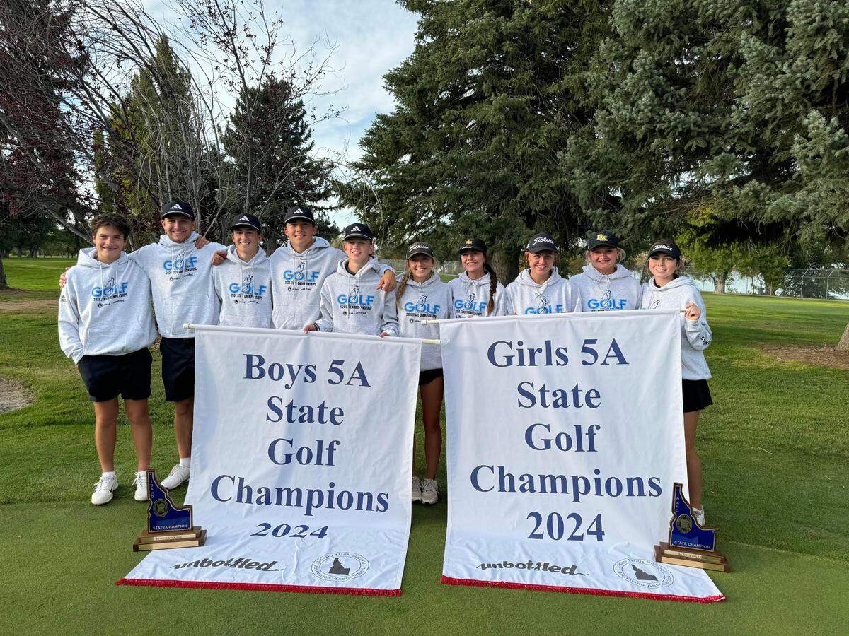 Bishop Kelly swept the team and individual titles for the second year in a row.