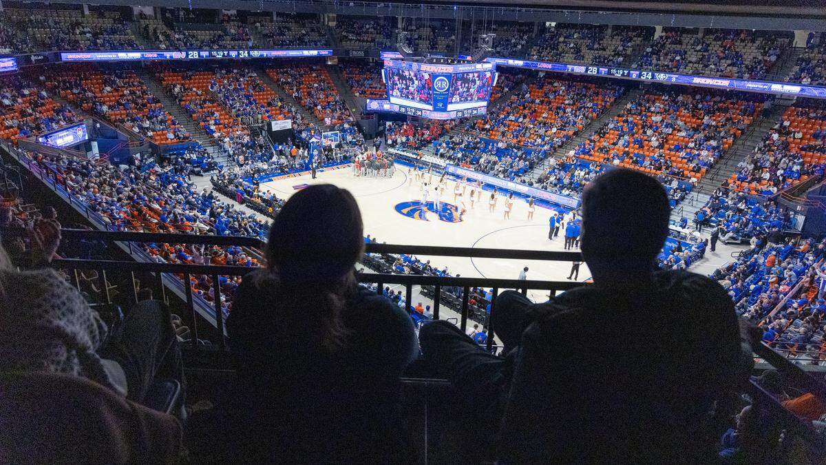 Boise State men’s basketball plays at ExtraMile Arena, formerly known as Taco Bell Arena.