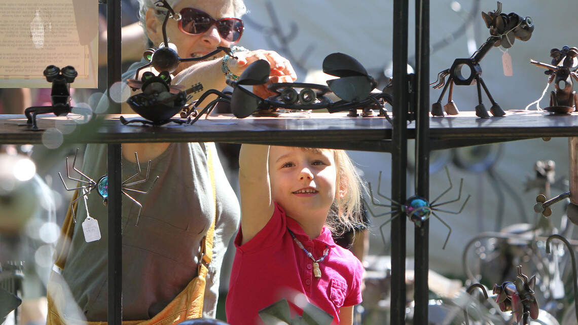 Find unique works at Art in the Park and help the Boise Art Museum