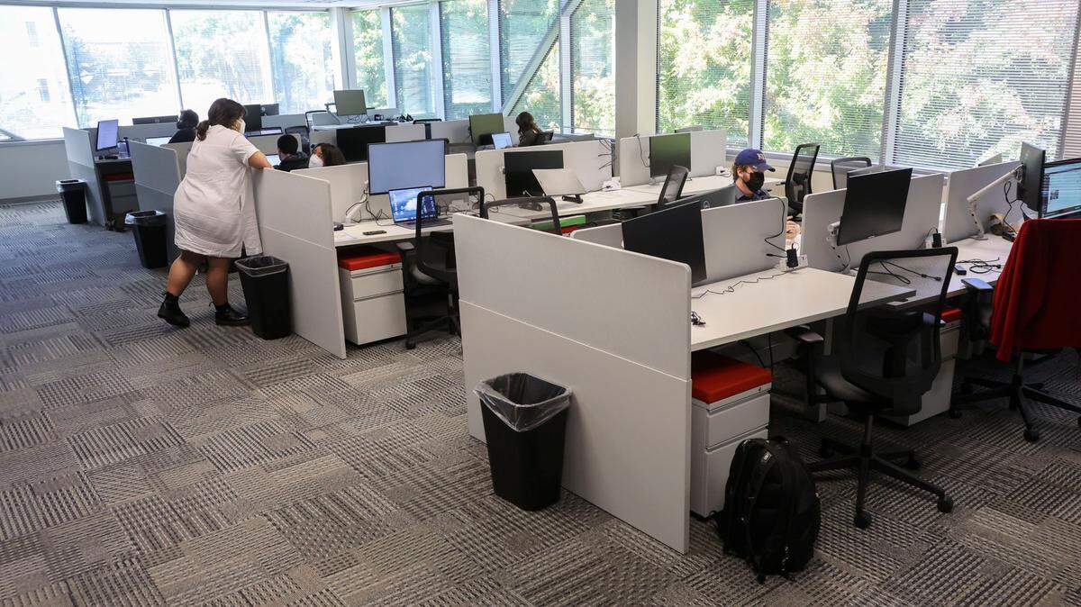 After working remotely for more than two years, Idaho Statesman journalists moved into a new office space in June.