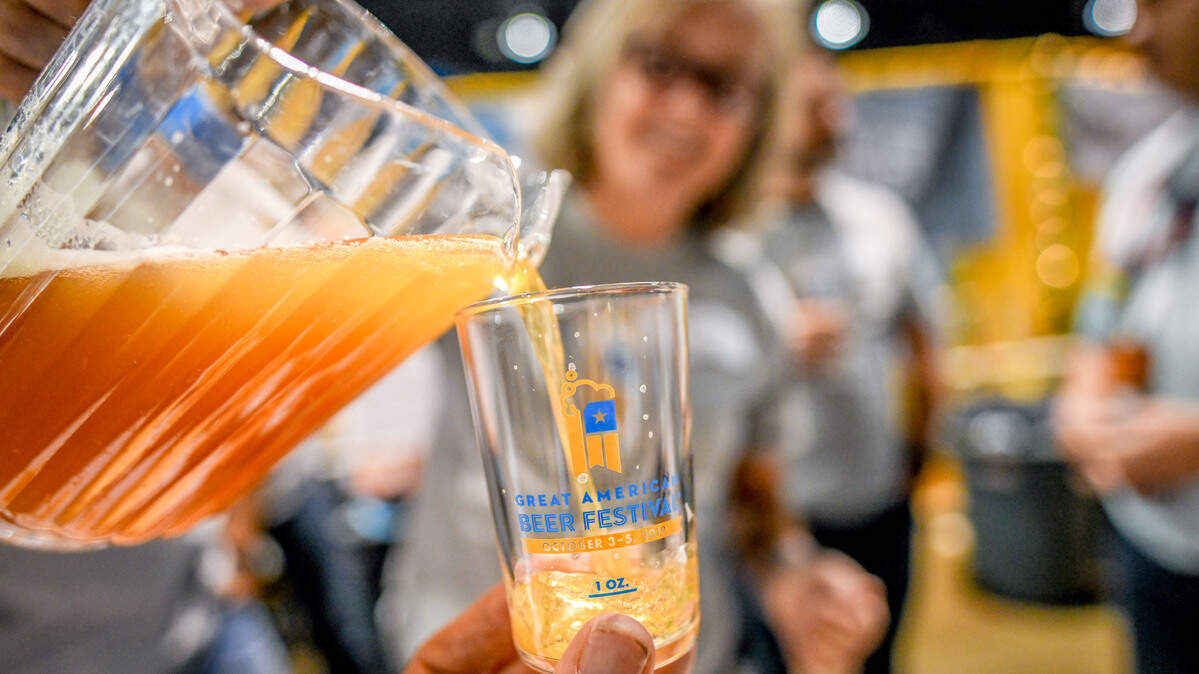 The Great American Beer Festival ran Thursday through Saturday in Denver, Colorado.