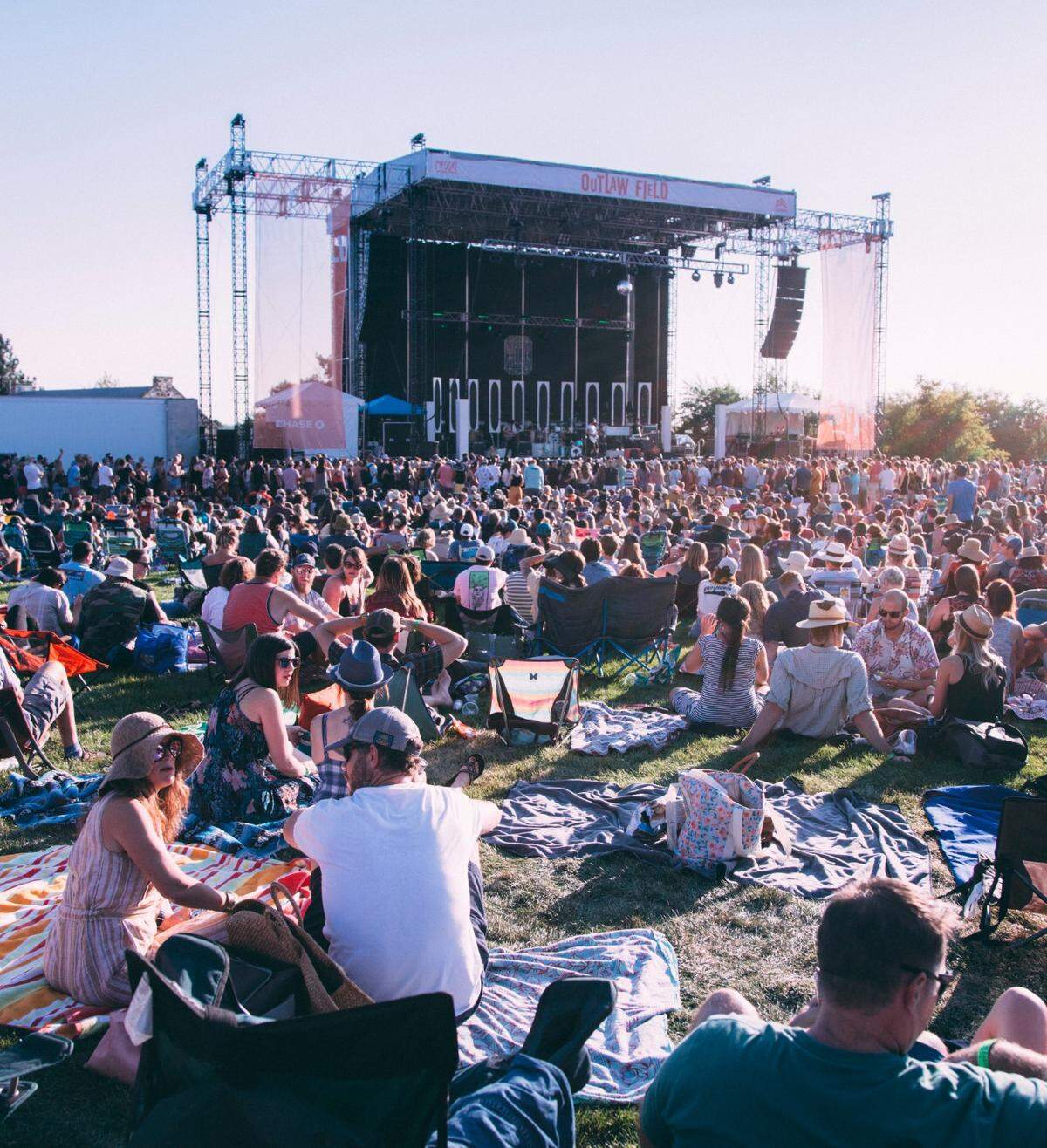 With its first show announcement for next year, Outlaw Field is thinking warm thoughts. (Pictured: Shakey Graves peforming in 2019.)