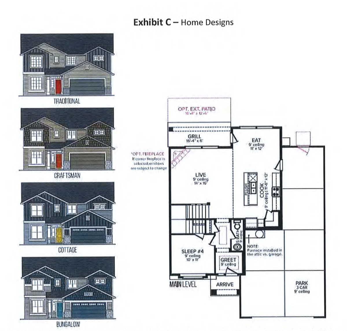 The Indian Creek at Crimson Point subdivision would include 33 houses ranging between 1,300 and 2,000 square feet.