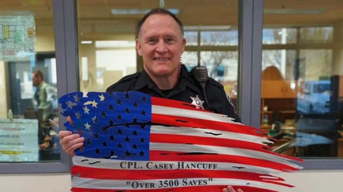 Boise Police Cpl. Casey Hancuff was charged with misdemeanor driving under the influence. Police alleged he was “driving erratically” on Idaho 44.