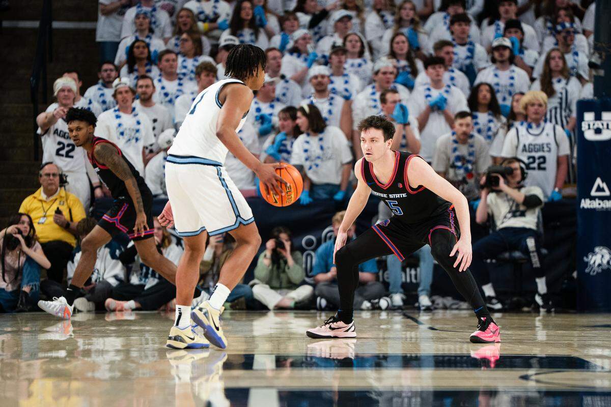 Boise State guard RJ Keene has spent five years with the program.