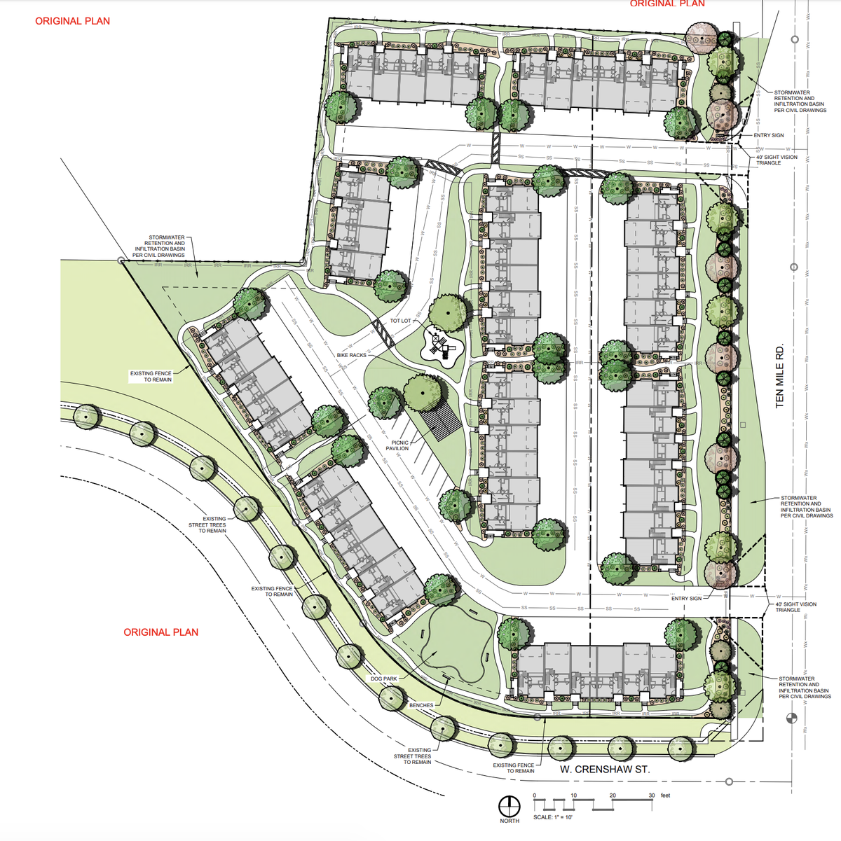 Jarron Langston wants to rezone these four acres in Kuna for a subdivision of townhomes called Athleta.