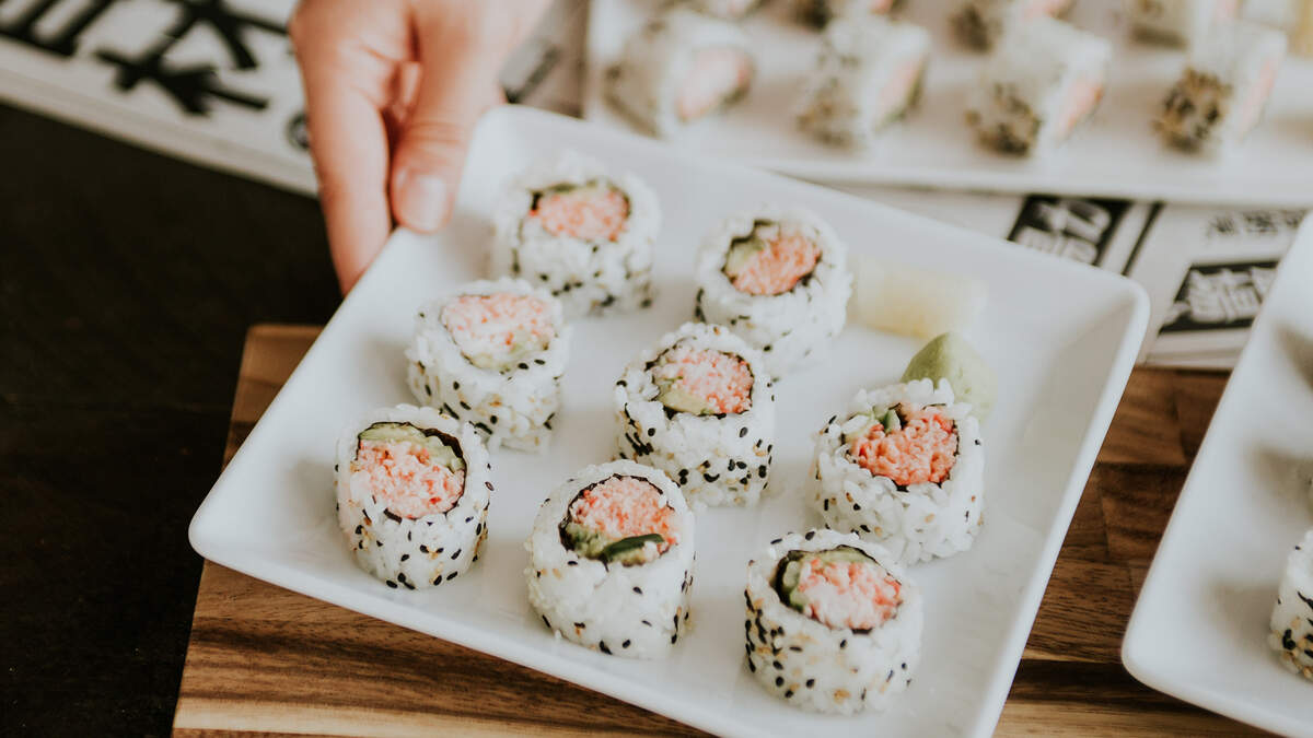 Get a free California Roll order just like this one Sept. 20 at P.F. Chang’s. It normally costs $9.50.