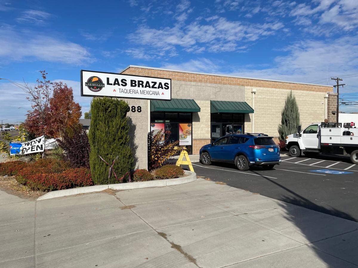 After months with a “coming soon” banner out front, Las Brazas is now open.