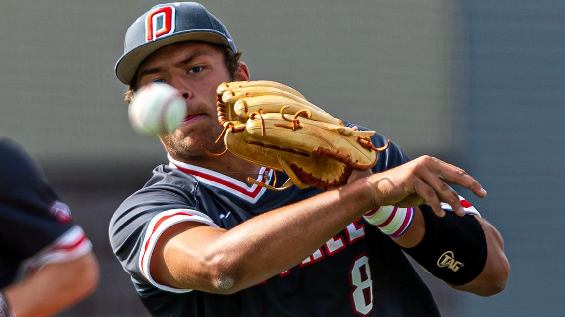Owyhee senior Gage Haws will be limited to DH duties this spring after offseason surgery.