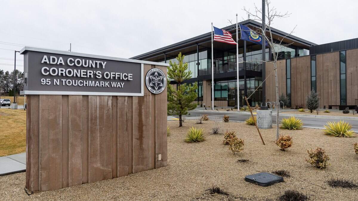 The Ada County Coroner's office is located at 95 N. Touchmark Way in Meridian.