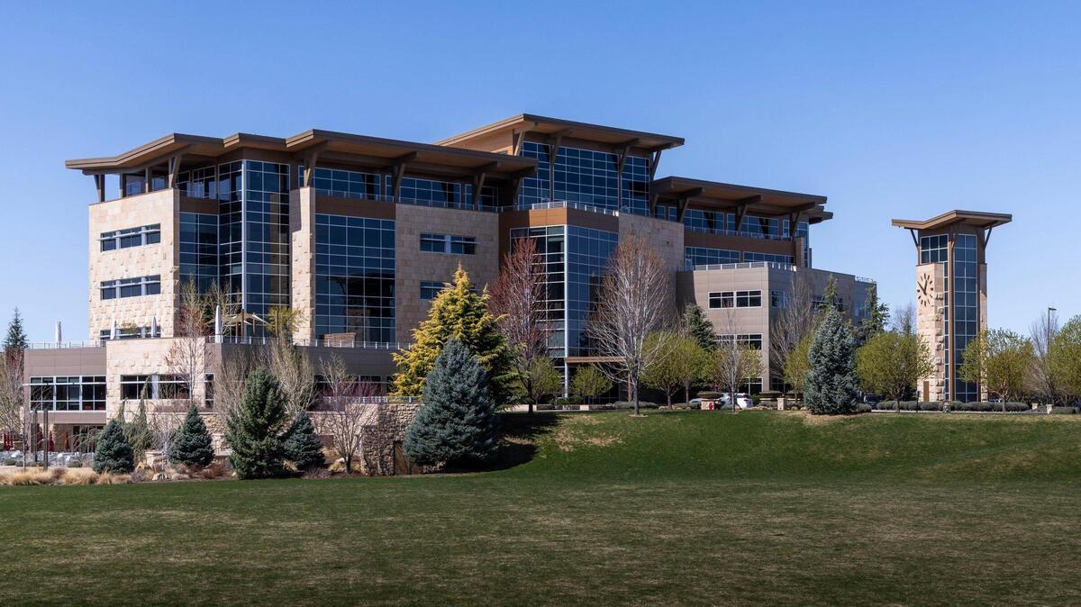 Wickless-candle maker Scentsy Inc.’s headquarters at 2701 E. Pine Ave. in Meridian.