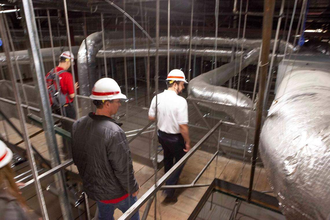 Staff members from the U.S. Army Corps of Engineers Walla Walla District are helping to identify buildings around Boise that can be used as alternative hospital sites.