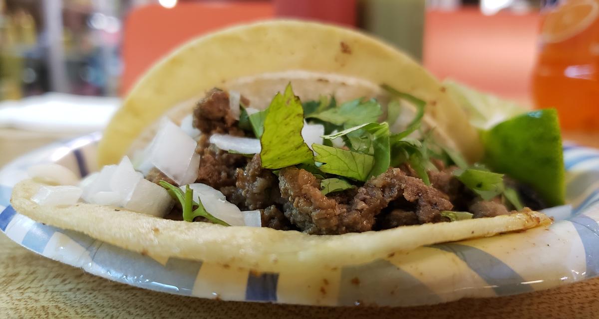 Idaho Statesman reporter Nicole Foy says the carne asada tacos at Campos Market, shown here, are among the best tacos in the Treasure Valley.