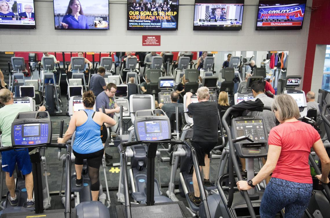 The YMCA is considering expanding or rebuilding the Downtown gym, in part because it’s busy and full, and parking is difficult.