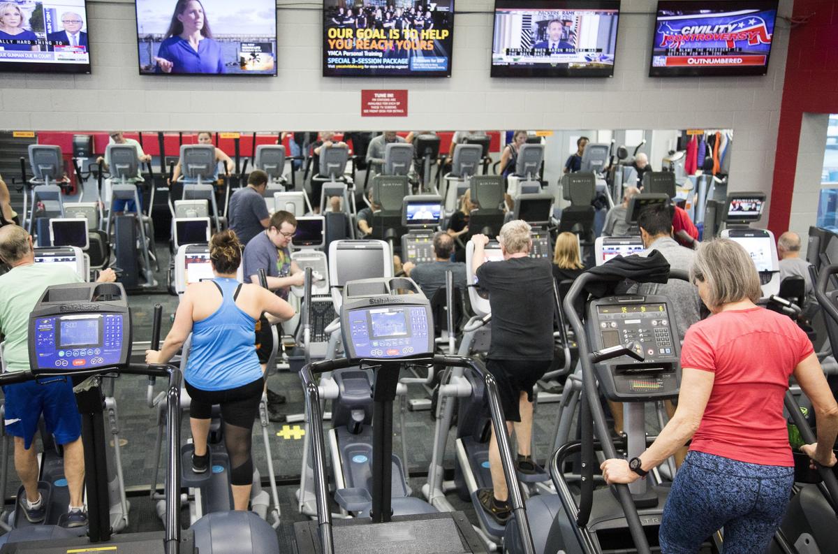 The YMCA is considering expanding or rebuilding the Downtown gym, in part because it’s busy and full, and parking is difficult.