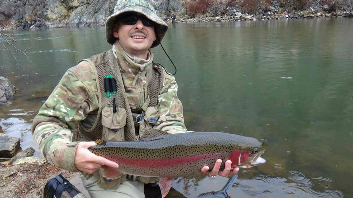 The South Fork of the Boise River is a great place to chase big rainbow trout on a fly rod.