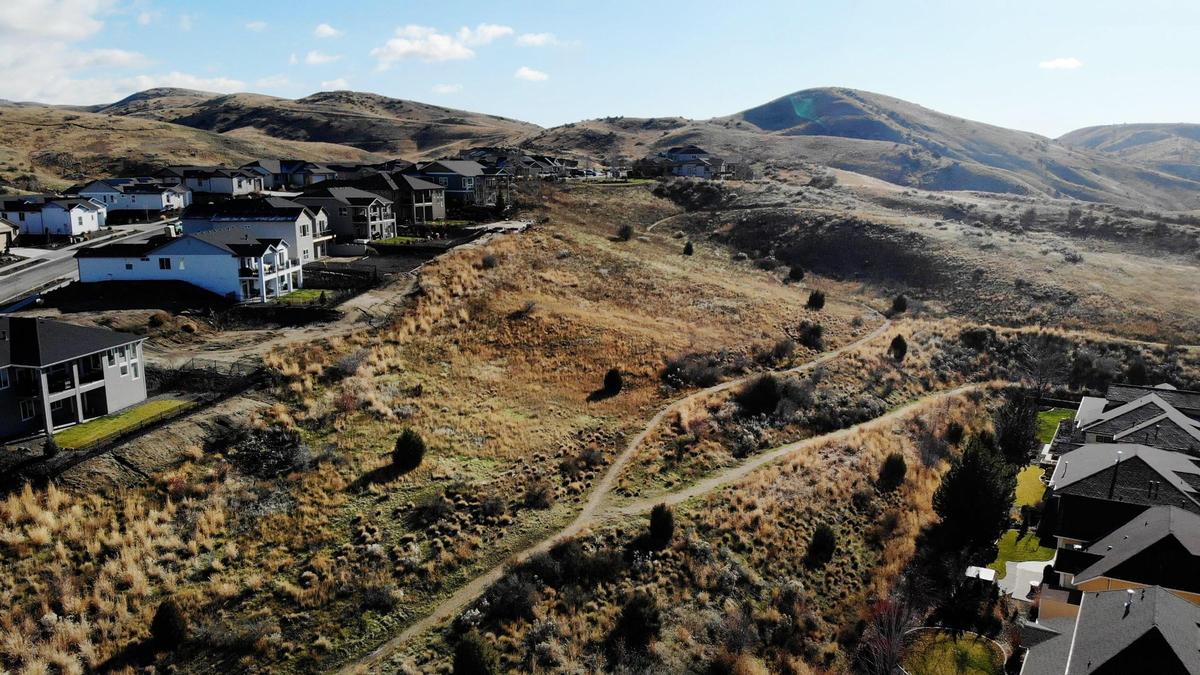 Hiking trails in the Foothills of the Avimor community. Eagle is considering a request from Avimor to add the development to the city.
