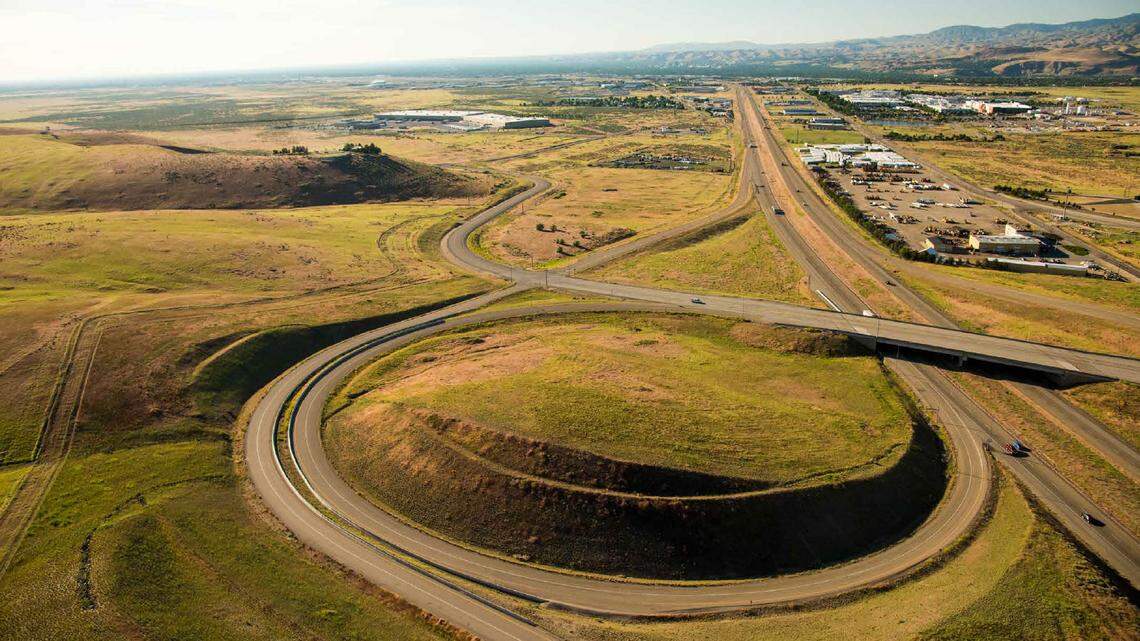 A photo of the Gateway East District, one of two urban renewal districts that plaintiffs accused Boise of creating in violation of the Idaho Constitution. The court ruled in the city’s favor.