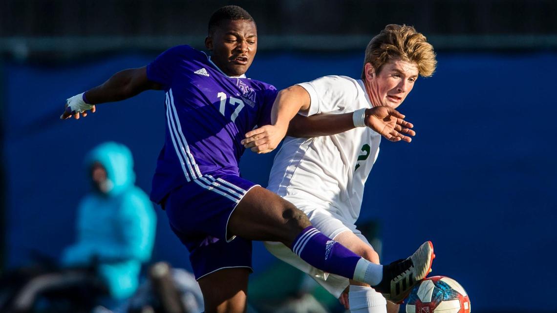 Rocky Mountain’s Lieve Ivanza, left, and Eagle’s Colton Webb are both key returners for their teams this fall.