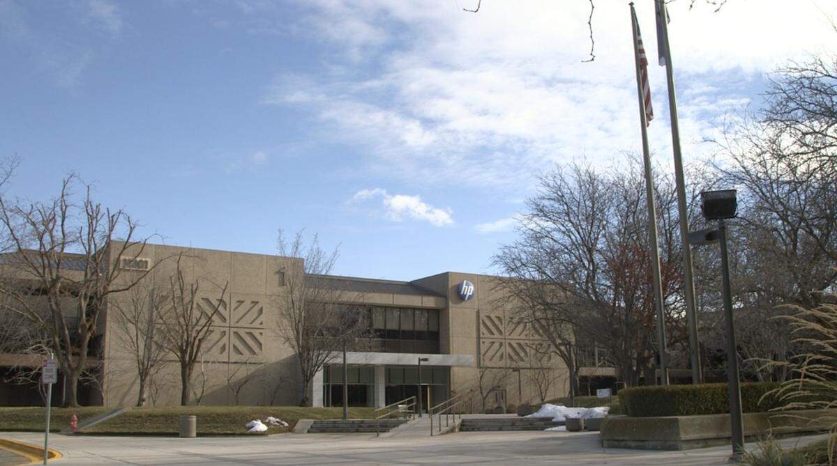 Building 1 at HP campus at 11301 W. Chinden Blvd.