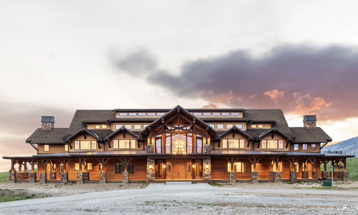 The 154-acre estate in Hyrum, Utah, has some whimsical features like an “enchanted tiki bar.”