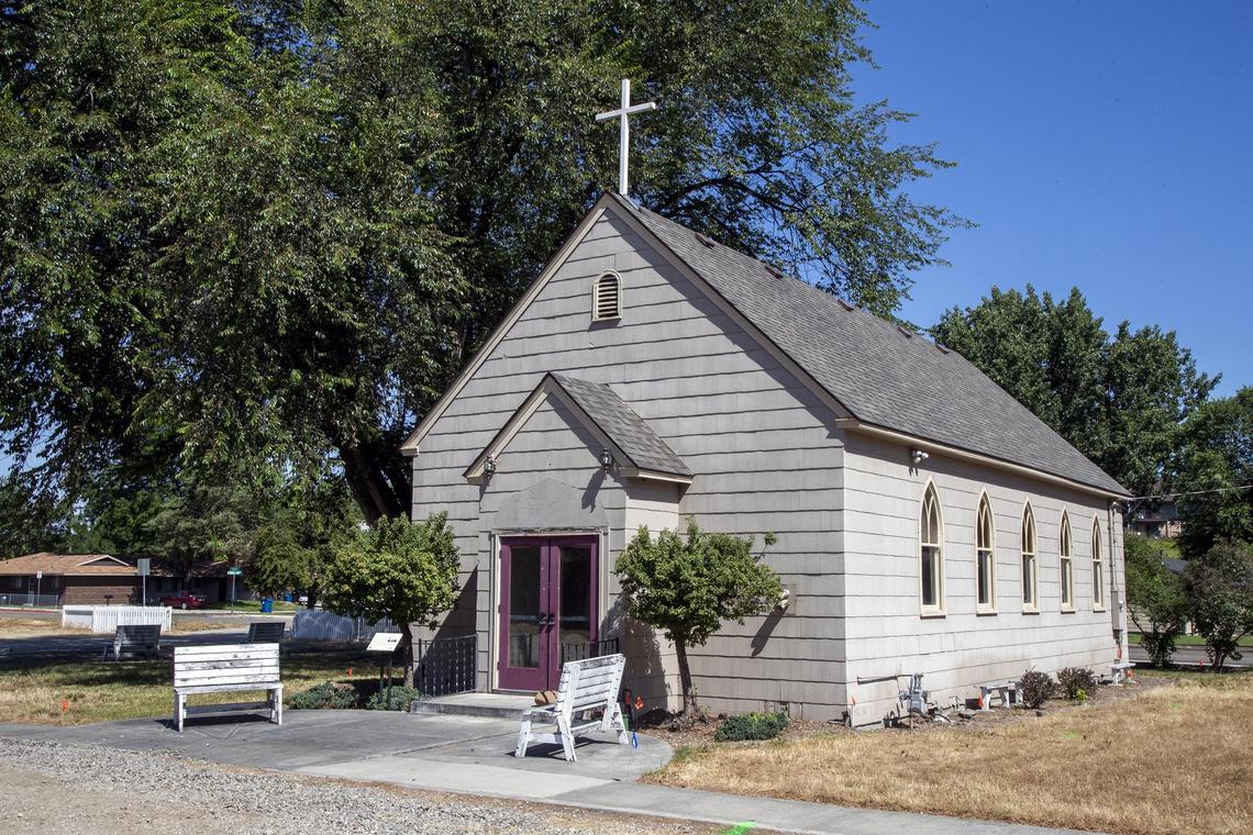 Eagle Historical Museum is being relocated to the historic St. Matthew’s Catholic Church at the end of N. 1st Street. According to an Idaho State Historical Society marker, the building was originally known as St. Mary’s Mission built in the 1930s along Eagle Road. It was relocated to its current location in 1971.