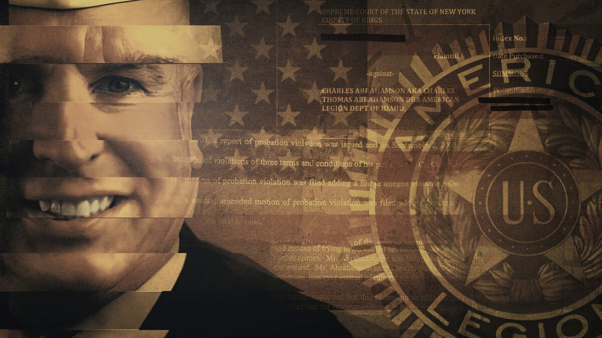 Former Idaho American Legion Commander Charles “Abe” Abrahamson is under police investigation for alleged embezzlement of the military veteran nonprofit’s funds totaling at least $750,000.