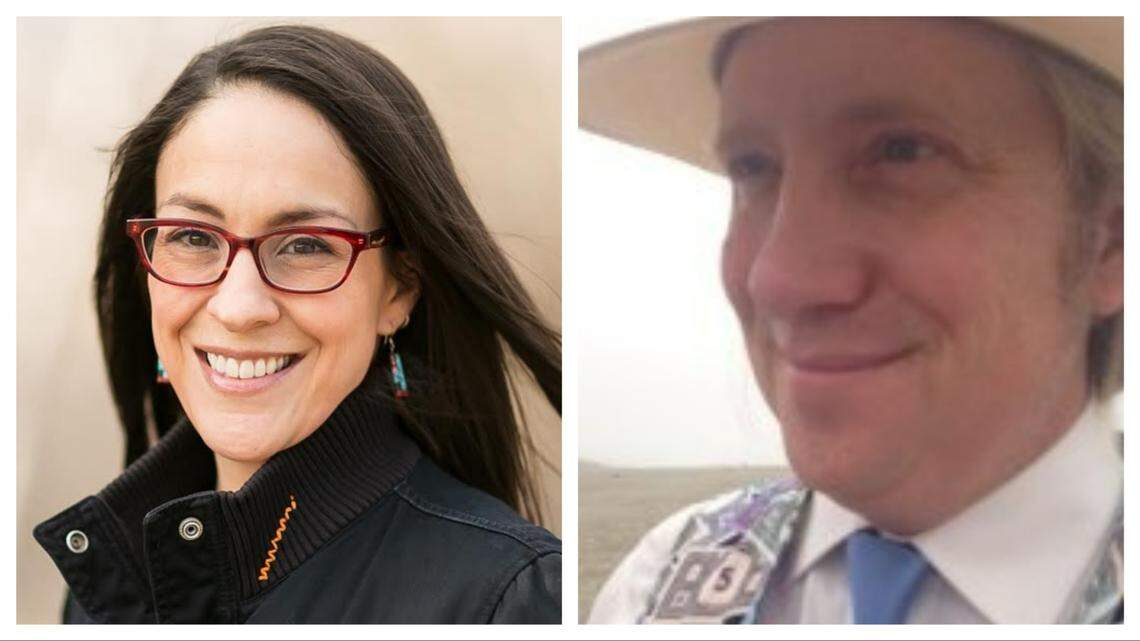 Democratic incumbent Rep. Soñia Galaviz, D-Boise, left, faces a challenge from Republican candidate Chandler Hadraba in District 16A.