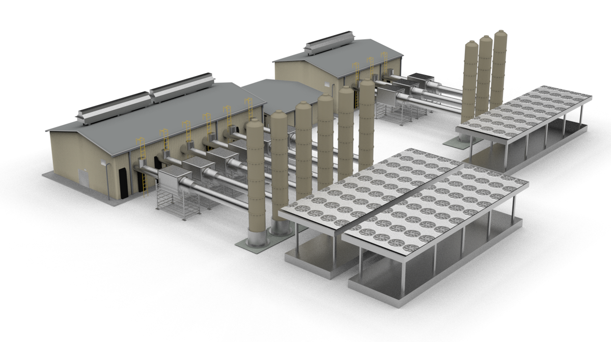 This model is similar to the South Hills Power Plant that Idaho Power plans to build in Twin Falls County. That site would have 12 engines rather than the eight shown here, a spokesperson for the company told the Idaho Statesman.