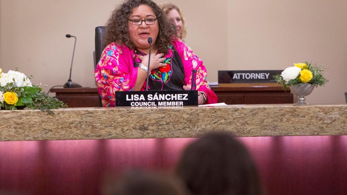 Boise City Council member Lisa Sánchez, seen here in this 2020 file photo, should be appointed to the District 3 seat she won in the 2021 election, according to the Statesman editorial board.