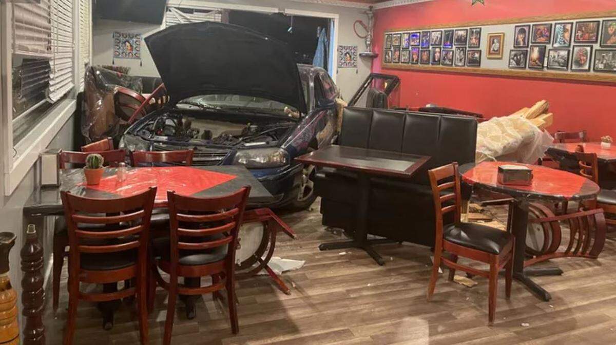 Tarbush Kitchen closed in early 2022 after a vehicle drove through the side of the building and into the dining room.