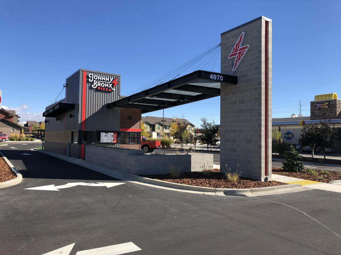 There’s no dining area inside Johnny Bronx Pizza in Meridian, but outdoor seating is on the way.