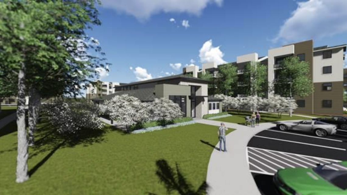 The Delano Subdivision would include these “garden style” apartments, in addition to 66 houses.