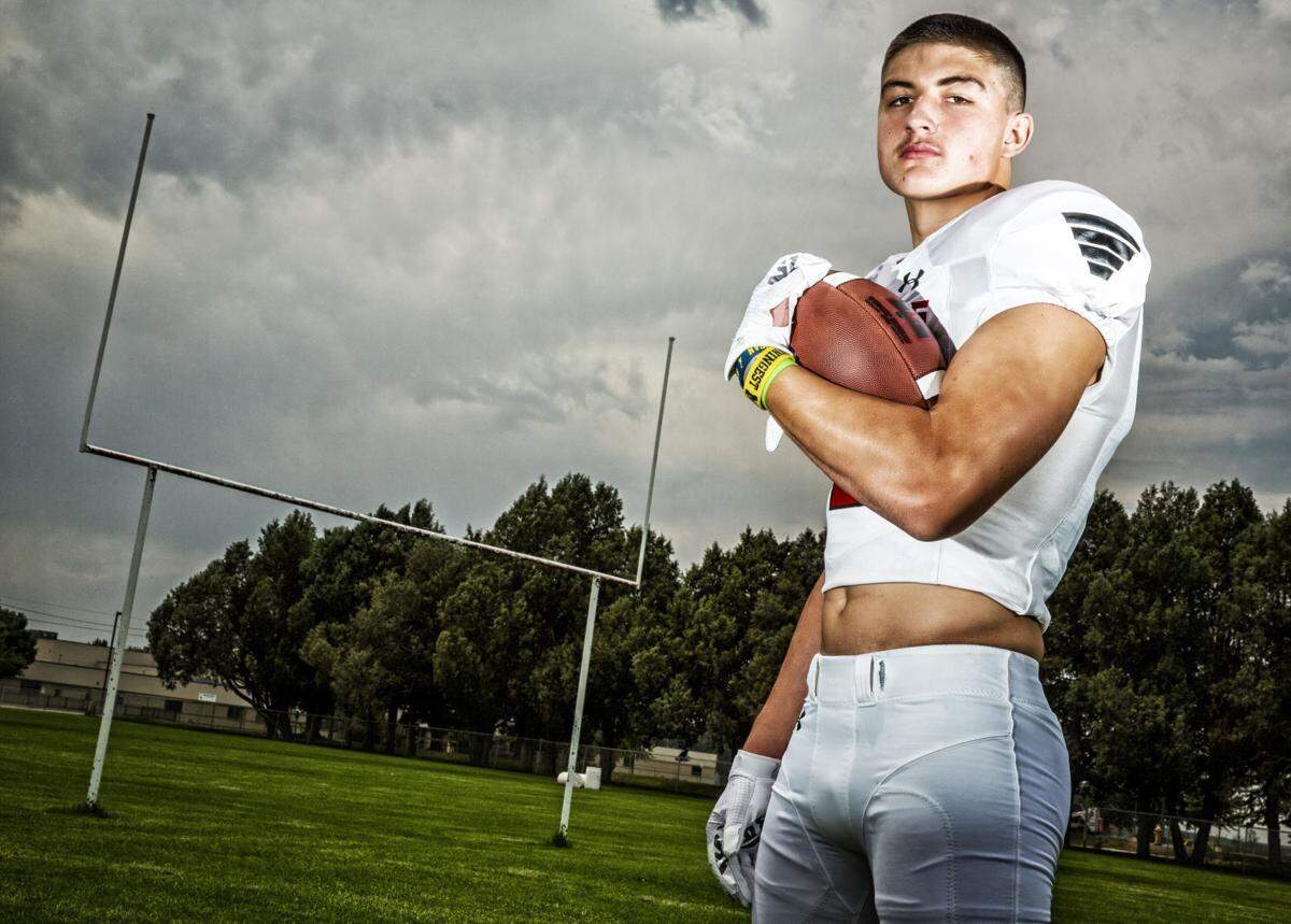 Gooding senior Colston Loveland poses for a portrait July 22, 2021, at Gooding High School.