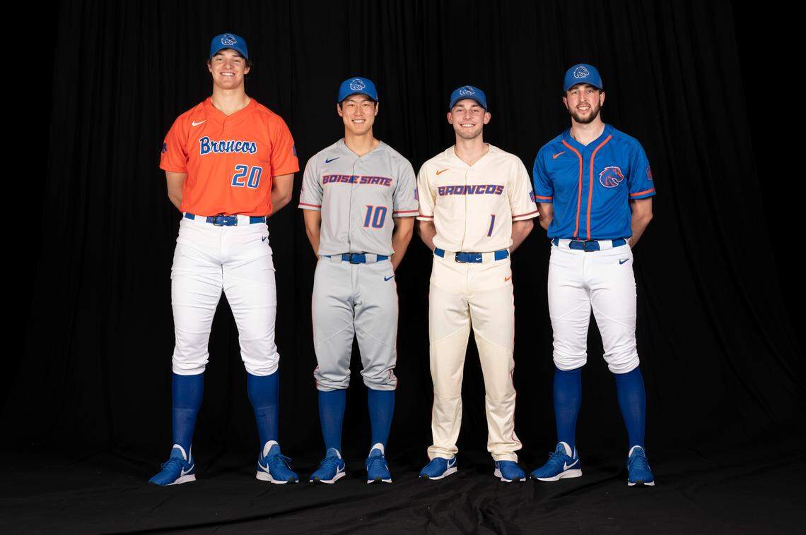 The Boise State baseball team unveiled its new uniforms for the 2020 season.