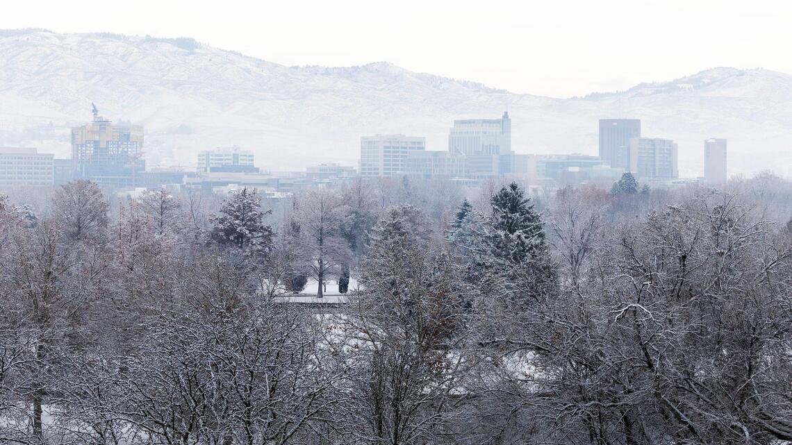Here’s how much snow fell in Boise after second Friday storm, what’s still ahead