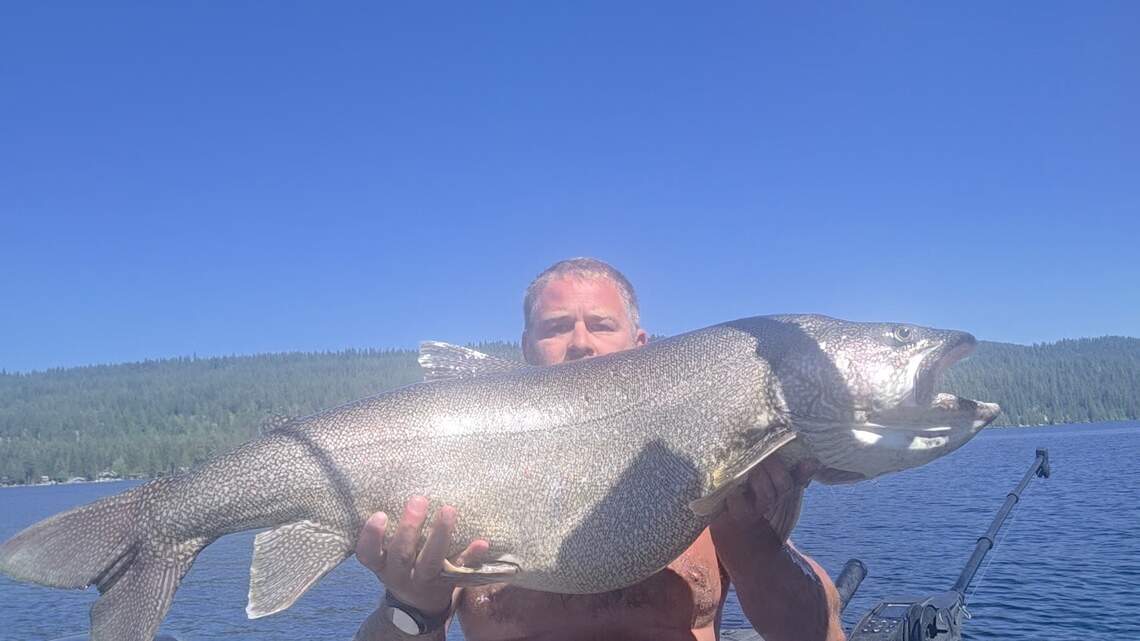 Angler reels in record fish at Payette Lake in Idaho that signals trout recovery
