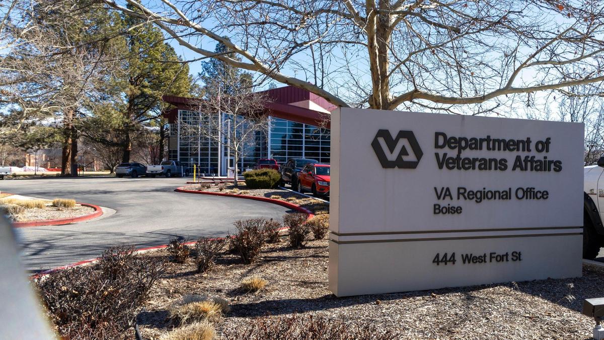 The Veterans Affairs regional office building in Boise.