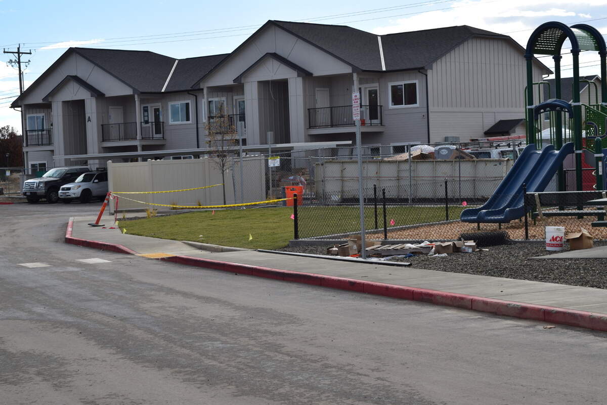 Construction is set to be complete by mid-December. Residents will continue moving in over the next month.