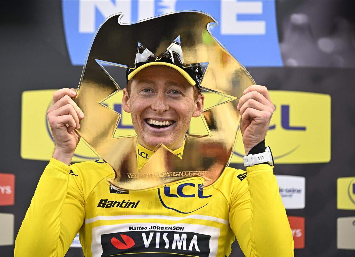 Boise High graduate Matteo Jorgenson, of Team Visma - Lease a Bike, won the eight-day Paris-Nice stage race in March. He will compete in his third straight Tour de France beginning Saturday.