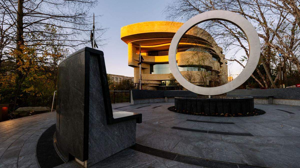 The National Museum of the American Indian is dedicating its Native American Veterans Memorial on Veteran’s Day, Nov. 11, 2022.