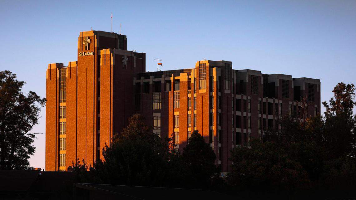 St. Luke’s Hospital in Boise, Sept. 16, 2021.